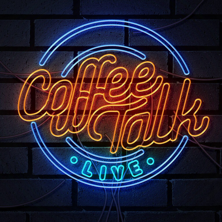 Coffee Talk neon sign logo design by All City Graphix