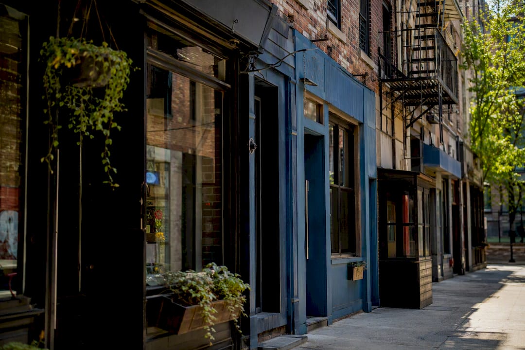 NYC neighborhood small business storefronts