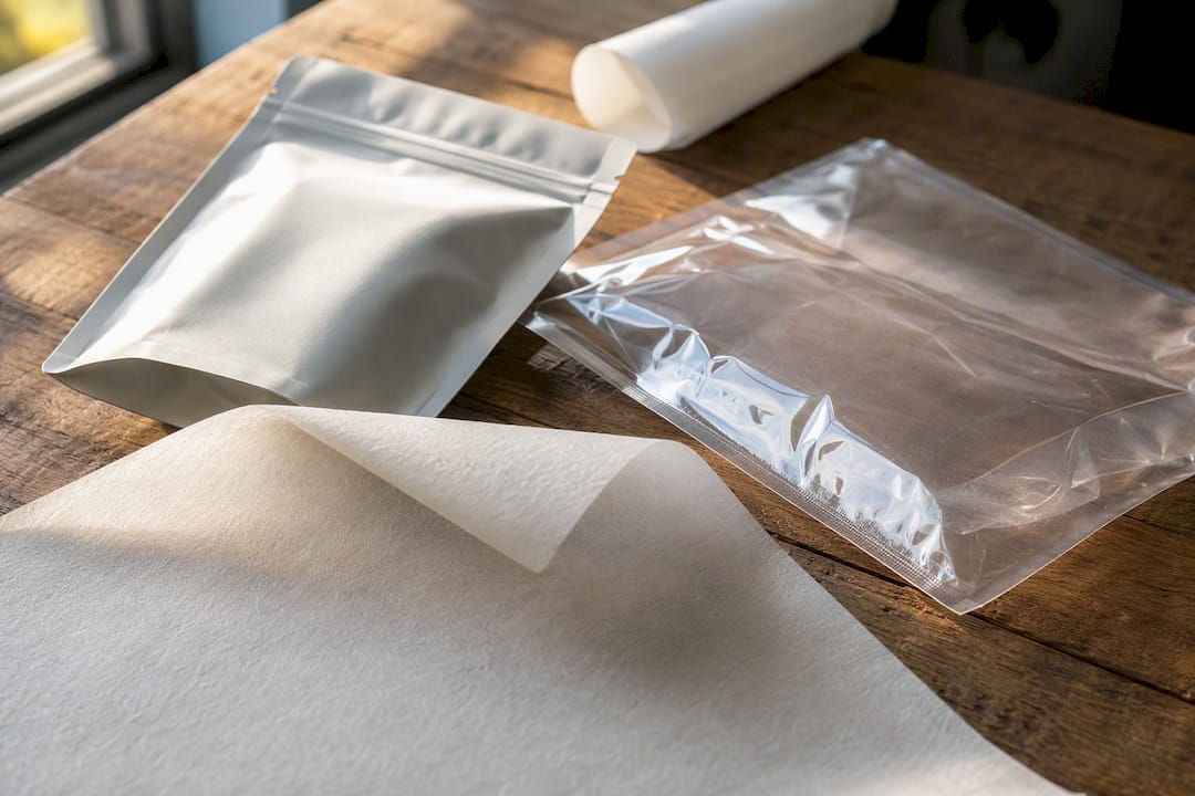 Variety of food packaging materials