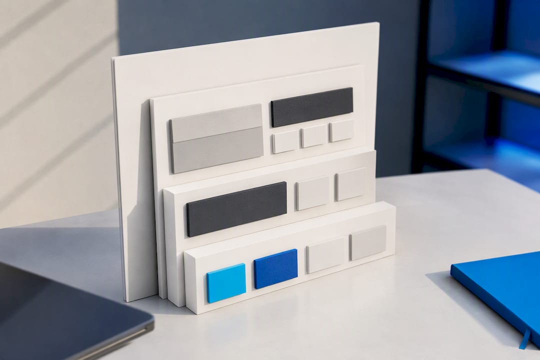 Illustration of templates sections and blocks