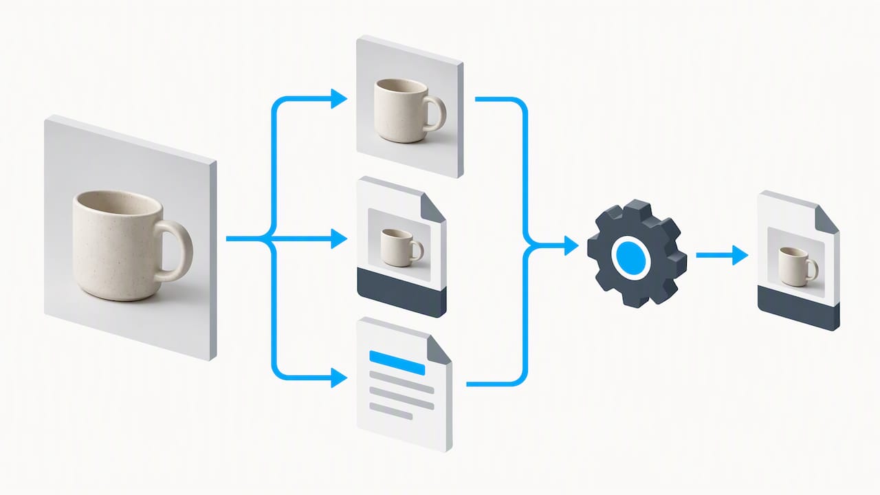 Ecommerce product image export workflow